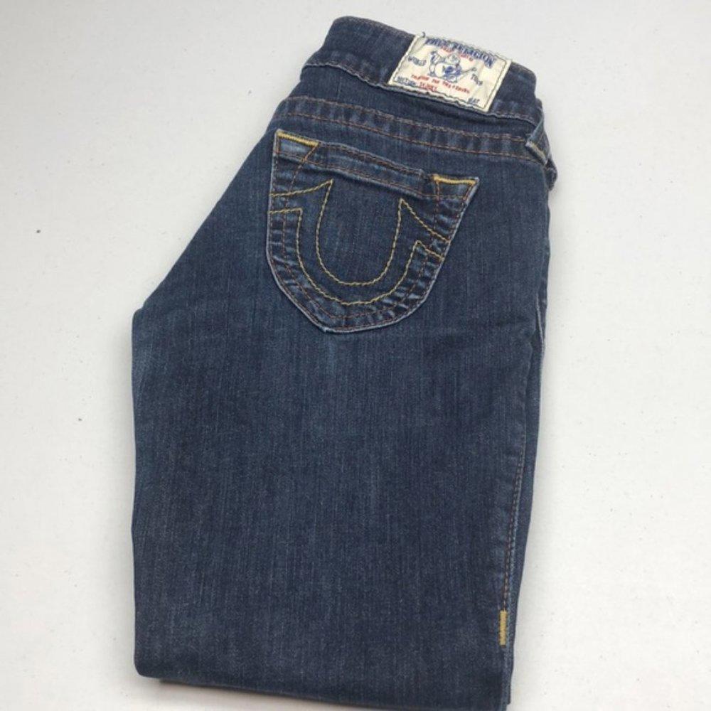 AUTHENTIC TRUE RELIGION SKINNY JEANS 26x34 MADE IN USA 🇺🇸
